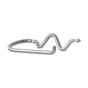 Porta-rolos de casa de banho Curvature - Aço inoxidável - Ferm Living