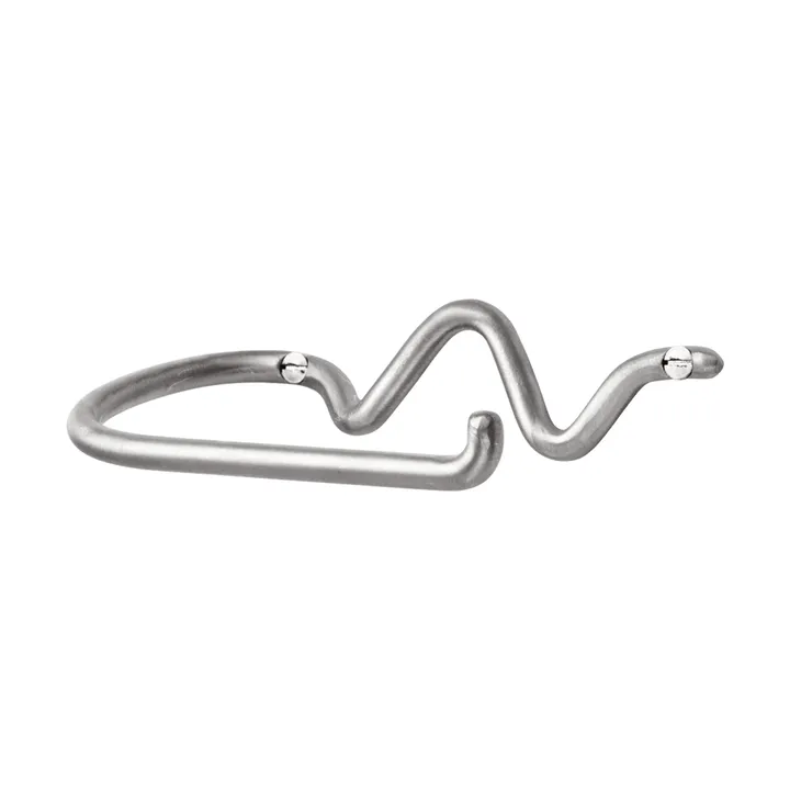 Porta-rolos de casa de banho Curvature - Aço inoxidável - Ferm Living
