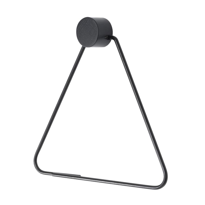 Porta-rolos de casa de banho Ferm preto, Preto Ferm Living