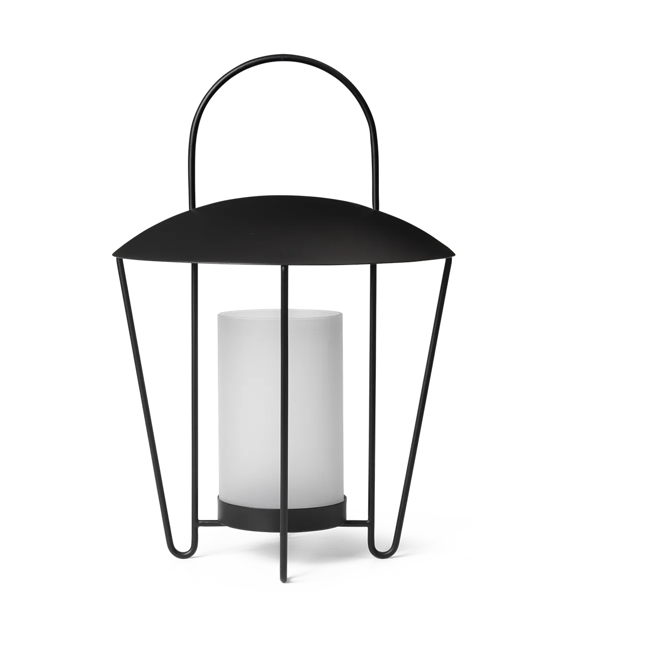 Porta-vela Abri, Preto Ferm Living