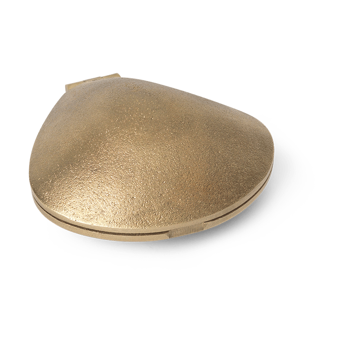 Porta-vela Clam, Latão Ferm Living