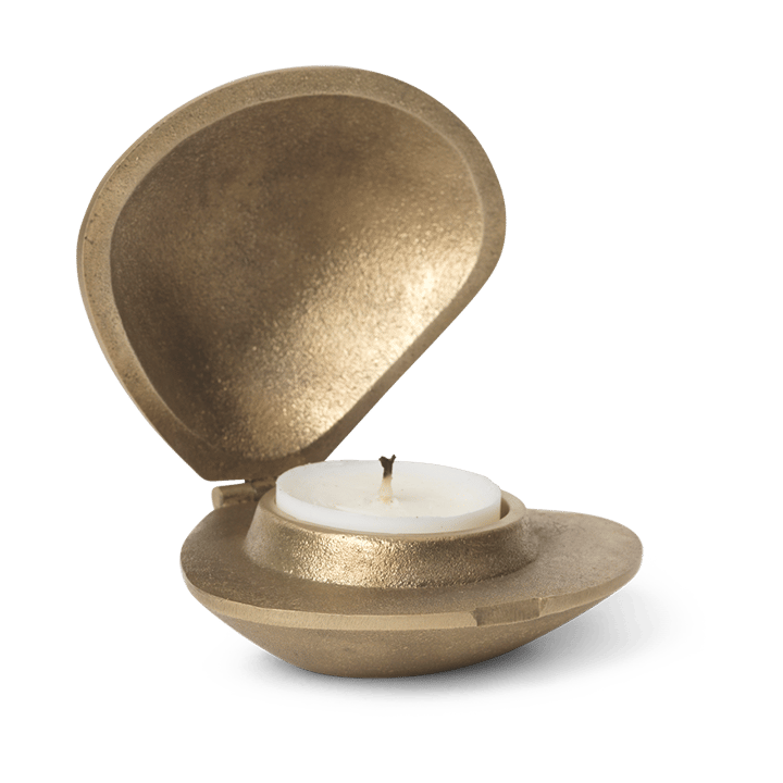 Porta-vela Clam, Latão Ferm Living