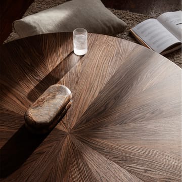 Post mesa de centro - Carvalho fumado, pequeno, linhas - Ferm Living