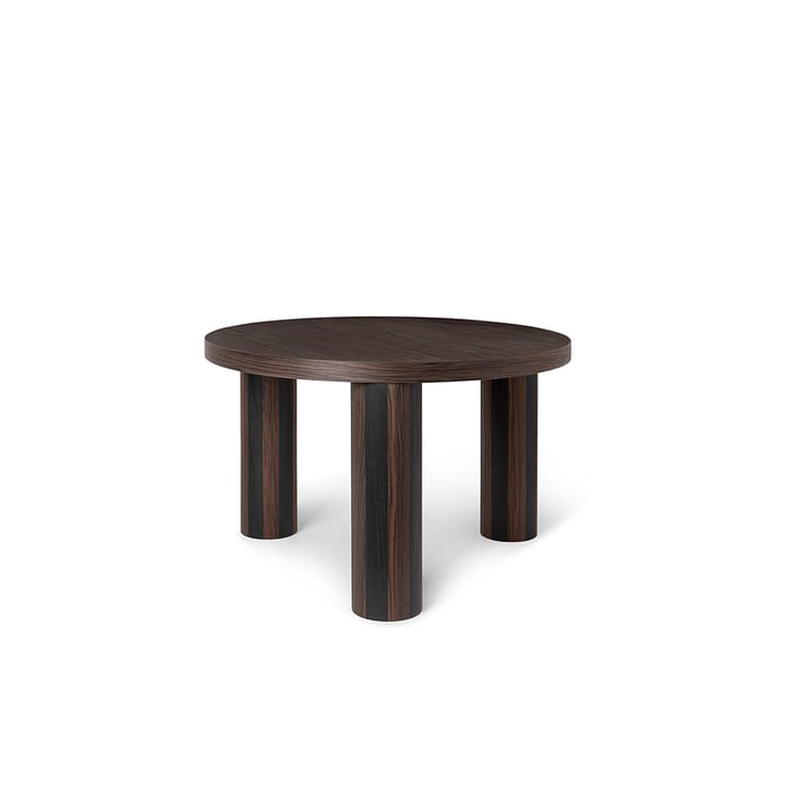 Post mesa de centro - Carvalho fumado, pequeno, linhas - Ferm Living