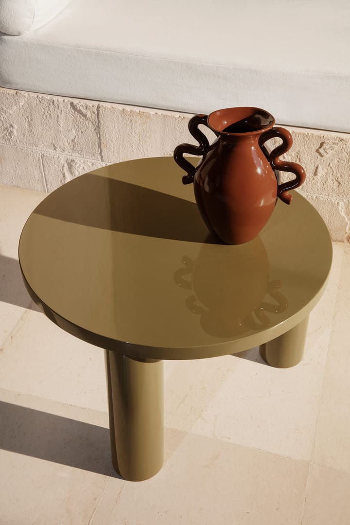 Post mesa de centro pequeno 65 cm, Oliva Ferm Living