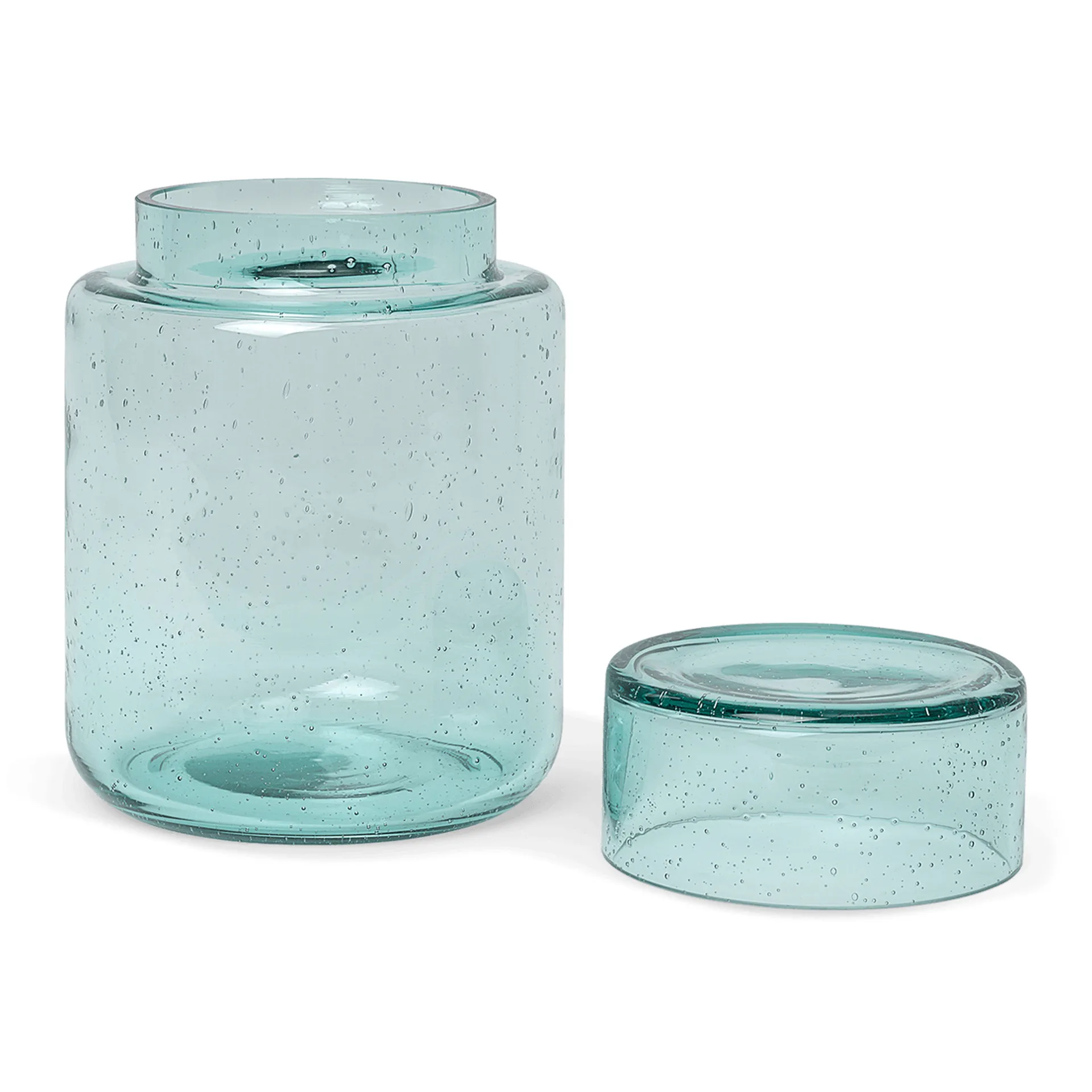 Pote com tampa Oli, Clear Ferm Living