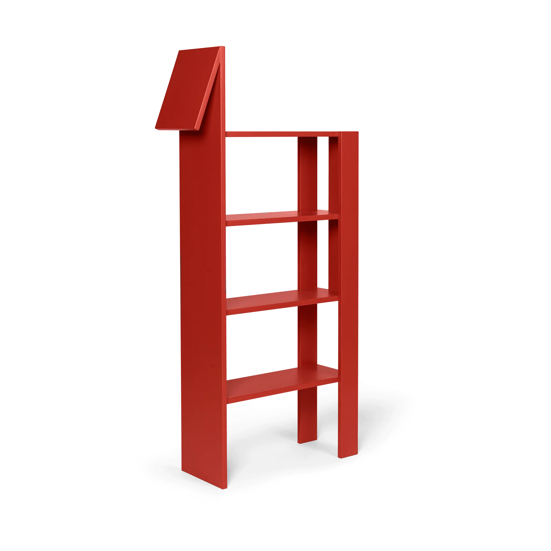 Prateleira de livro Giraffe 69x140 cm, Poppy Red Ferm Living