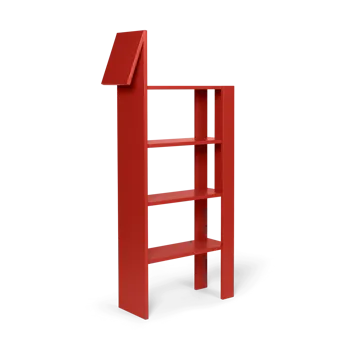 Prateleira de livro Giraffe 69x140 cm - Poppy Red - Ferm Living