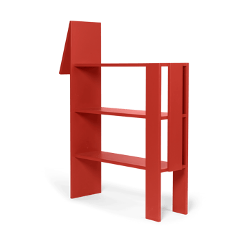 Prateleira de livro Horse 91x111 cm - Poppy Red - Ferm Living