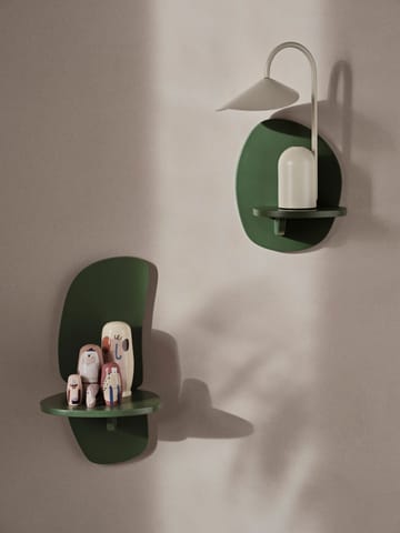 Prateleira mural Pilu 25 cm - Verdant Green - Ferm Living