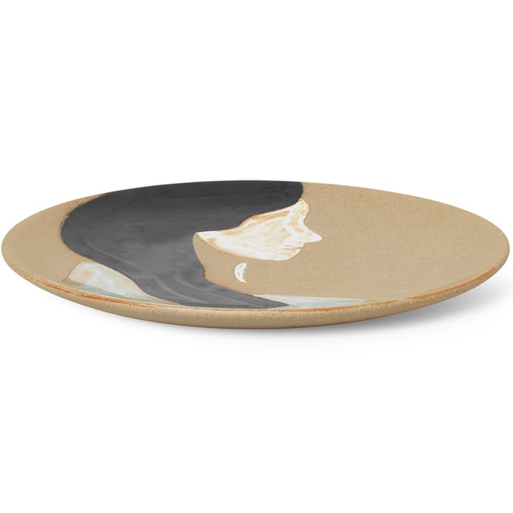 Prato decorativo e de refeição Hessa 37,5 cm, Multi Ferm Living