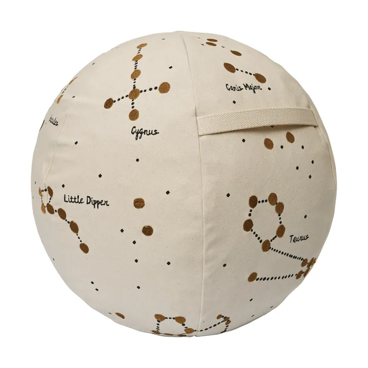 Pufe Constellation - Não tingido, Ø50 cm - Ferm Living