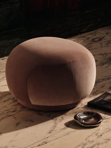 Pufe Rico pouf - Devoré Velvet-blush - Ferm Living