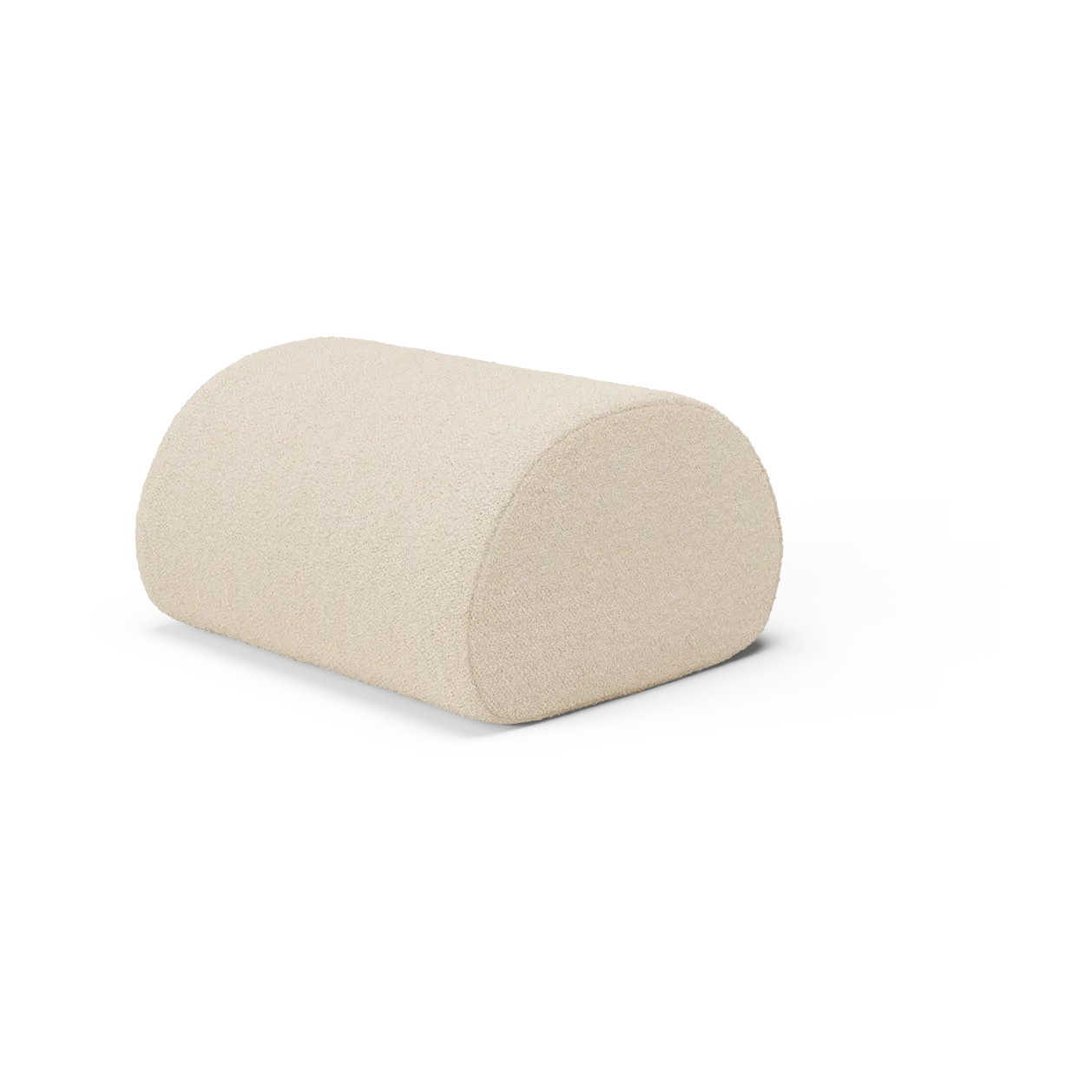 Pufe Rouli pouf pure bouclé, Off-white Ferm Living