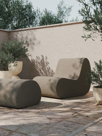 Pufe Rouli pouf pure bouclé - Sand - Ferm Living