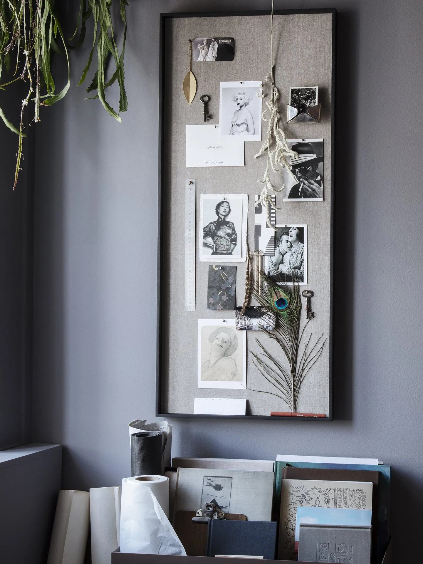 Quadro Scenery 45x100 cm, Bege Ferm Living