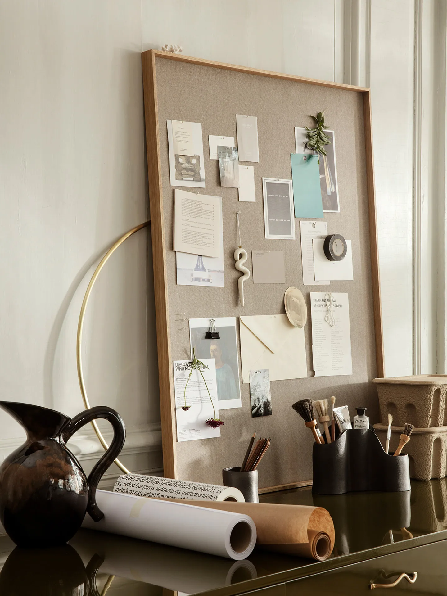 Quadro Scenery 75x100 cm, Carvalho natural Ferm Living