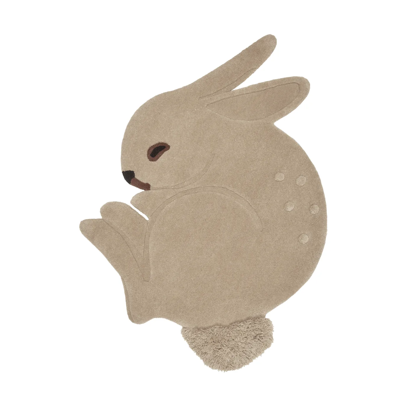 Rabbit tapete tufado, Cashmere, 88x120 cm Ferm Living