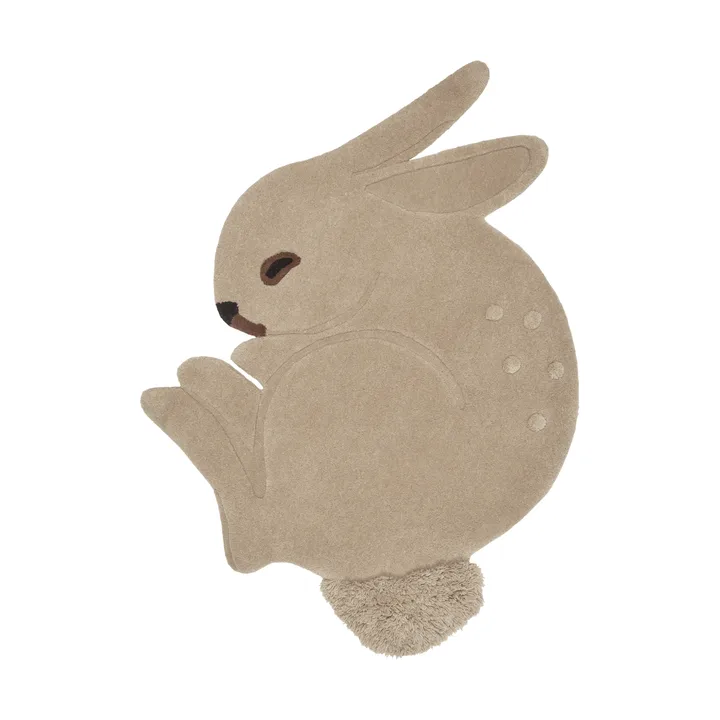 Rabbit tapete tufado - Cashmere, 88x120 cm - Ferm Living