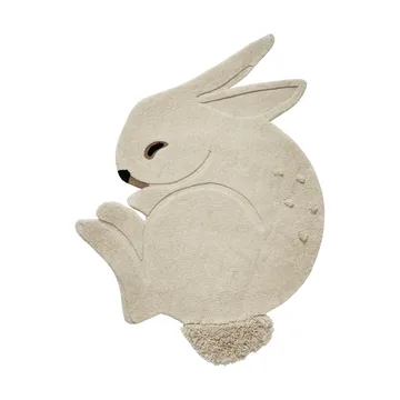 Rabbit tapete tufado - Off-white, 88x120 cm - Ferm Living