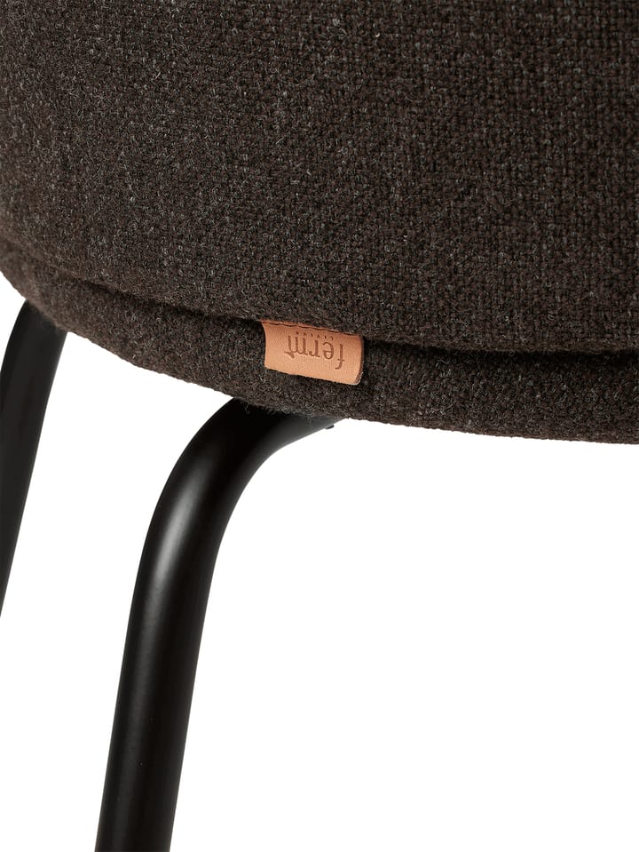 Rico Hallingdal cadeira de jantar, Cinza escuro marrom - preto Ferm Living