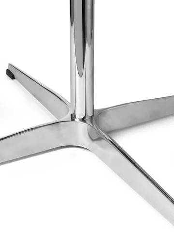 Rico Hallingdal cadeira de jantar giratória - Cinza escuro marrom - Ferm Living