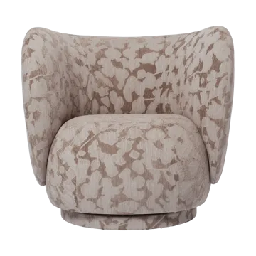 Rico poltrona lounge - Cilla-Taupe - Ferm Living