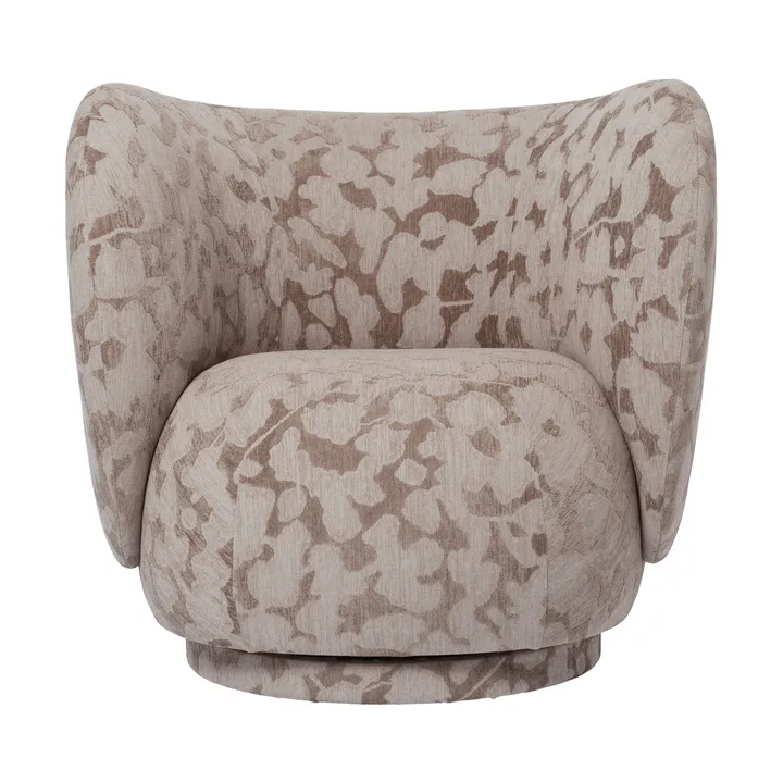 Rico poltrona lounge - Cilla-Taupe - Ferm Living