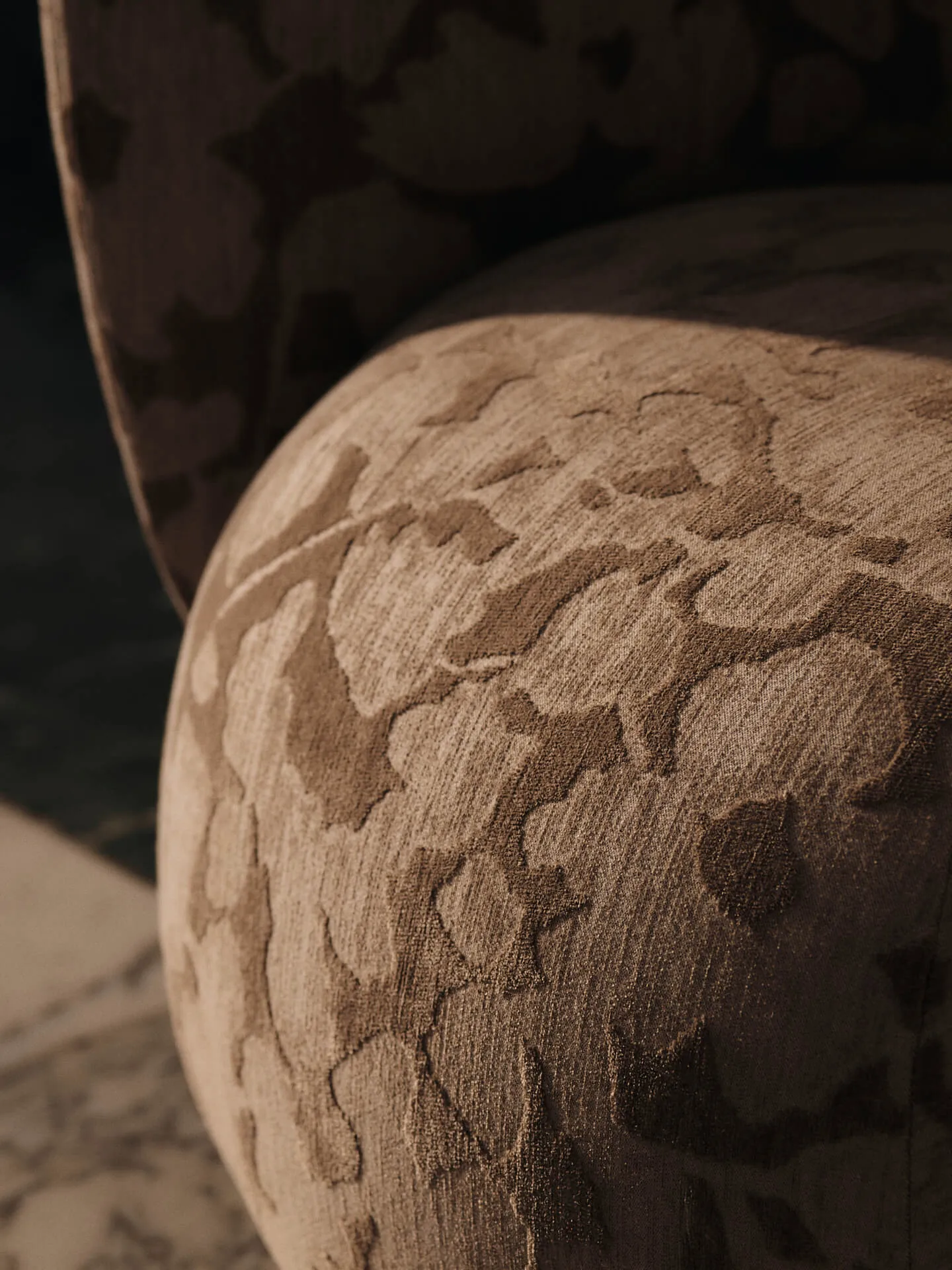 Rico poltrona lounge, Cilla-Taupe Ferm Living