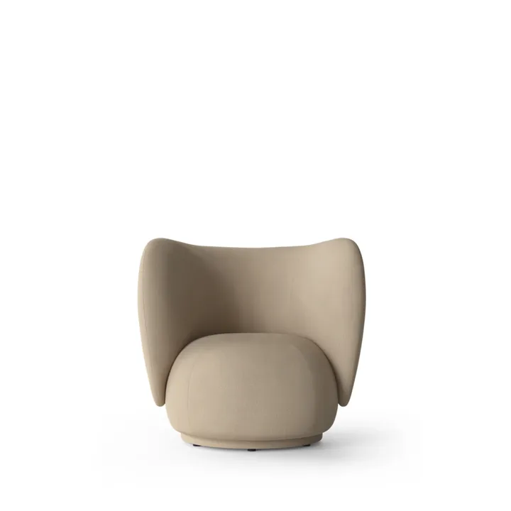 Rico poltrona lounge - Sand, escovado - Ferm Living