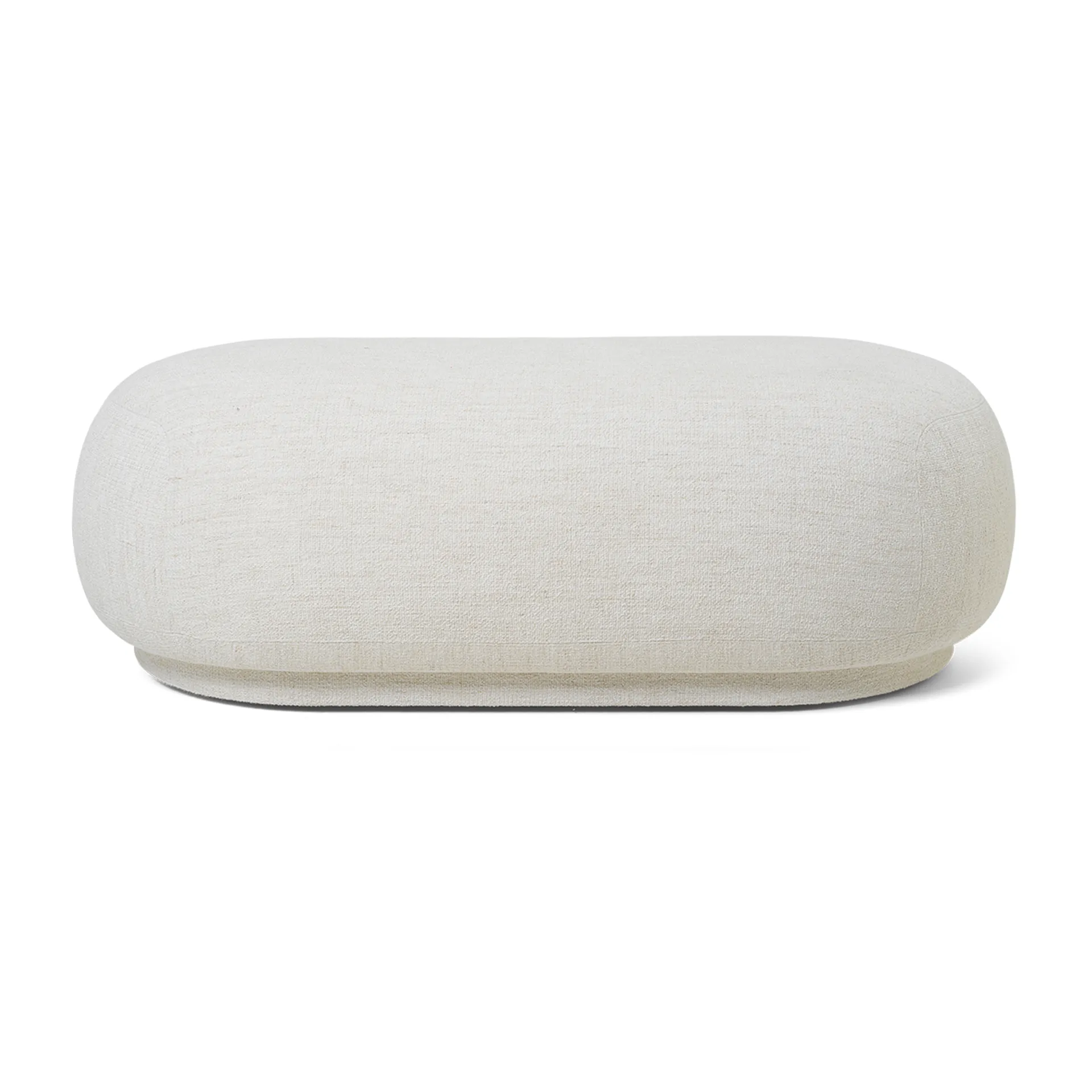 Rico pufe otomano, Bouclé off white Ferm Living