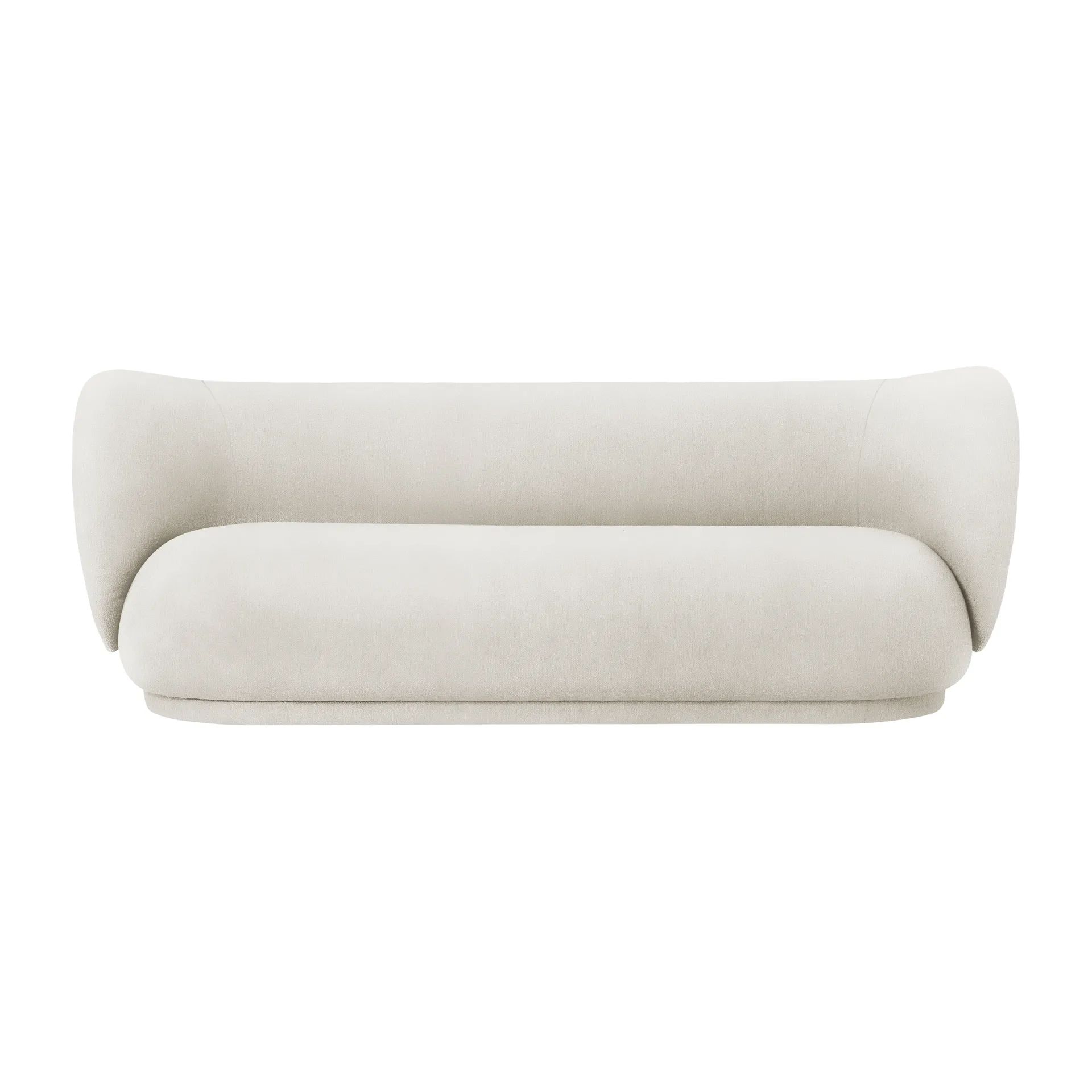 Rico sofá 3 assentos, Escovado off-white Ferm Living