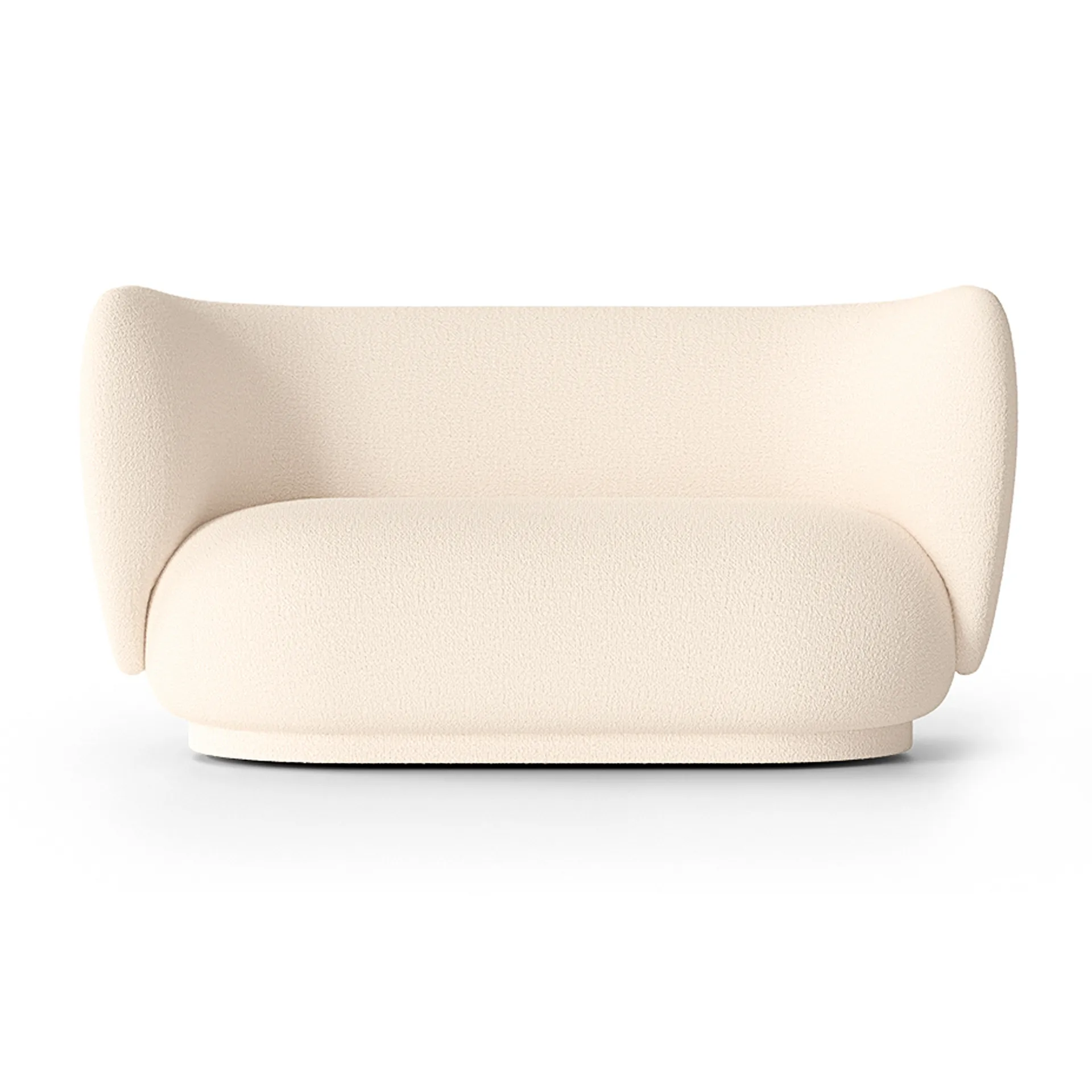 Rico sofá bouclé 2 assentos, Bouclé off white Ferm Living