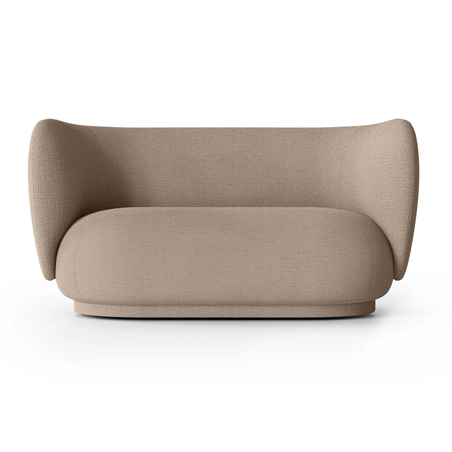 Rico sofá bouclé 2 assentos, Bouclé sand Ferm Living