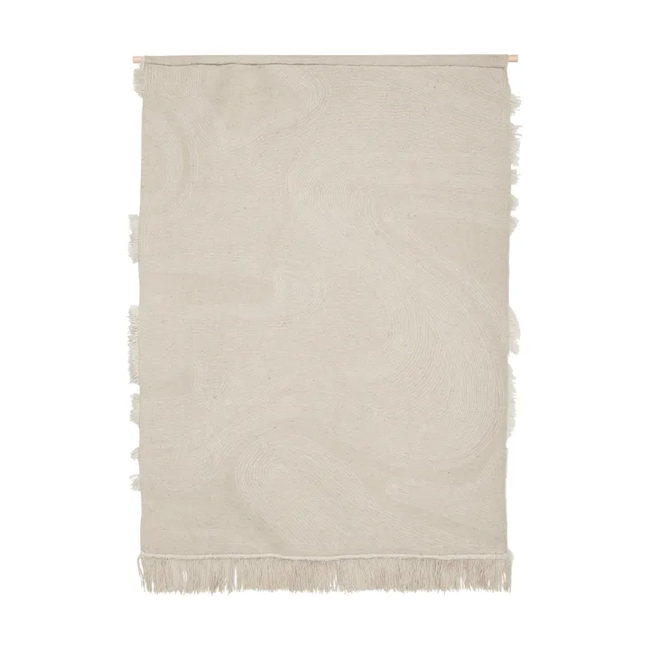 Rime tapeçaria de parede - Off-white, 110x145 cm - Ferm Living