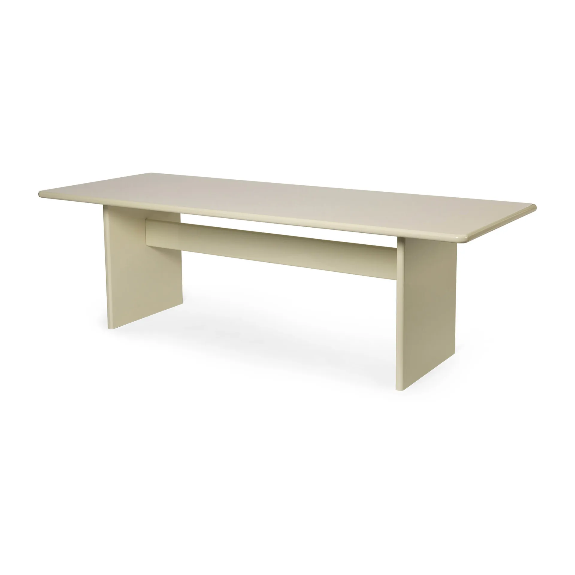 Rink mesa de jantar grande 240x90x74 cm, Eggshell Ferm Living