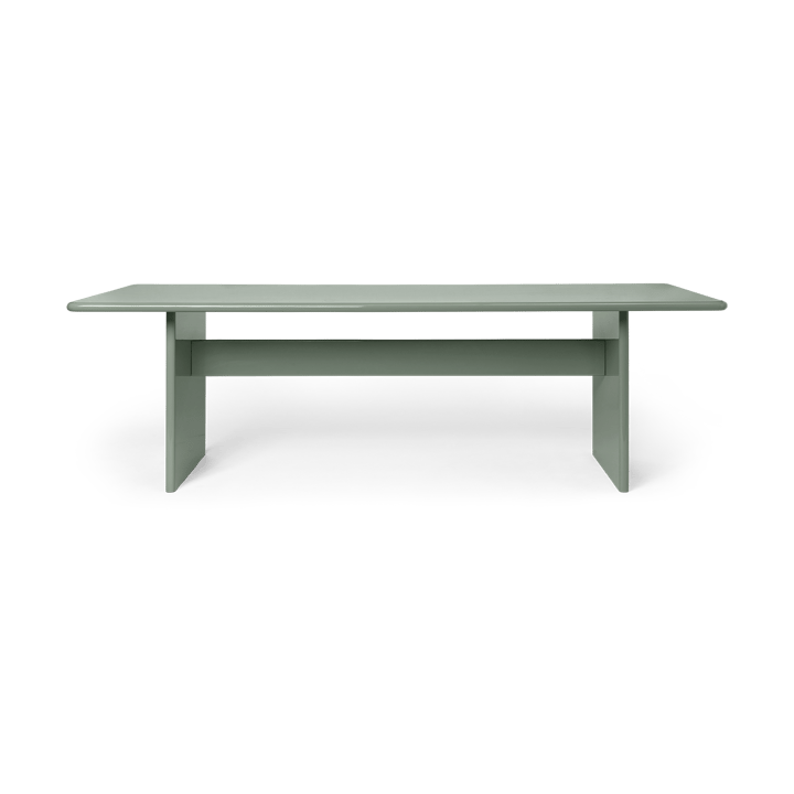 Rink mesa de jantar grande 240x90x74 cm - Tea green - Ferm Living