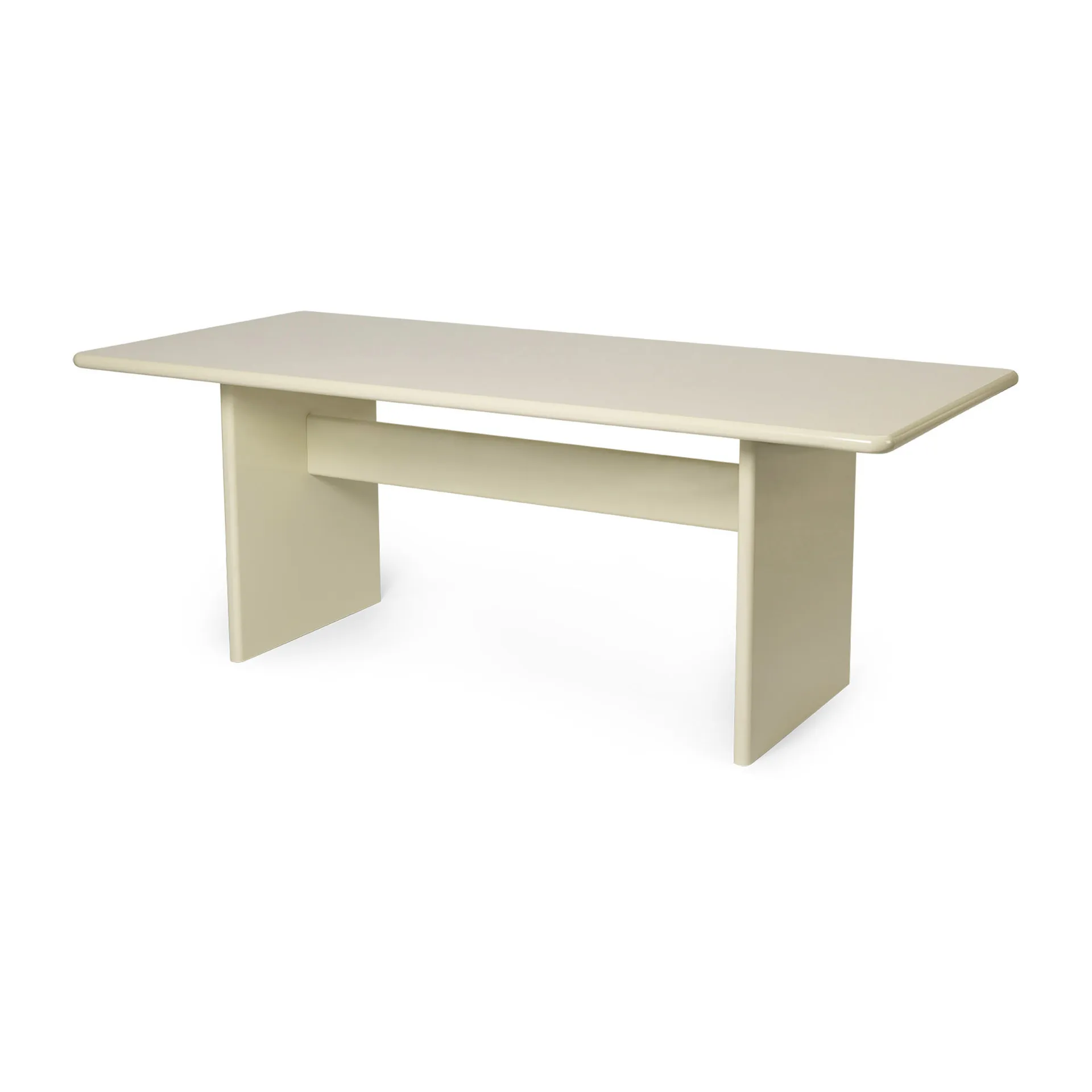 Rink mesa de jantar pequena 200x90x74 cm, Eggshell Ferm Living