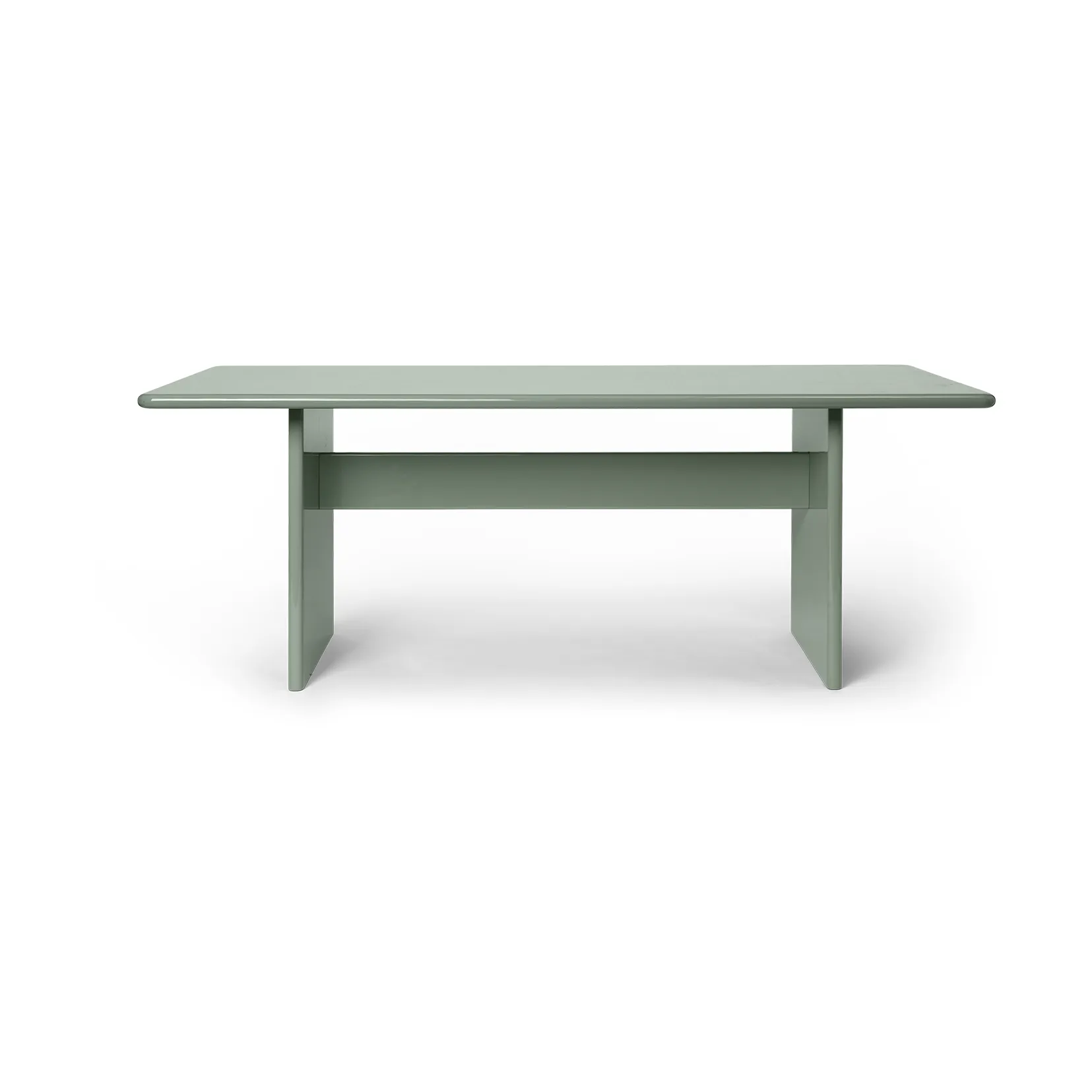 Rink mesa de jantar pequena 200x90x74 cm, Tea green Ferm Living