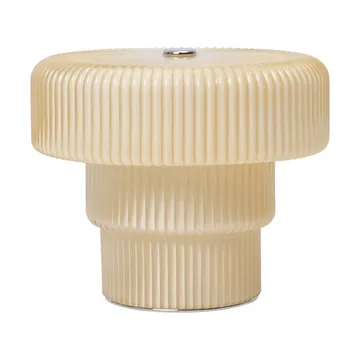 Ripple candeeiro de mesa portátil - Aveia, 10 cm - Ferm Living