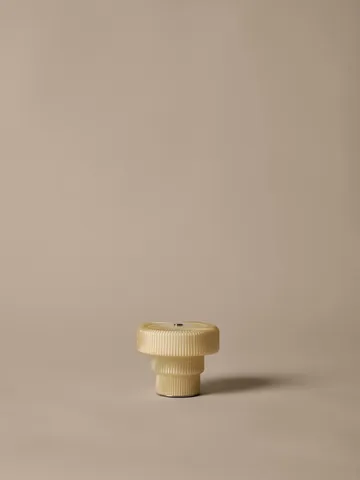 Ripple candeeiro de mesa portátil - Aveia, 10 cm - Ferm Living