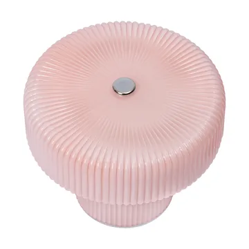 Ripple candeeiro de mesa portátil - Pale rose, 10 cm - Ferm Living