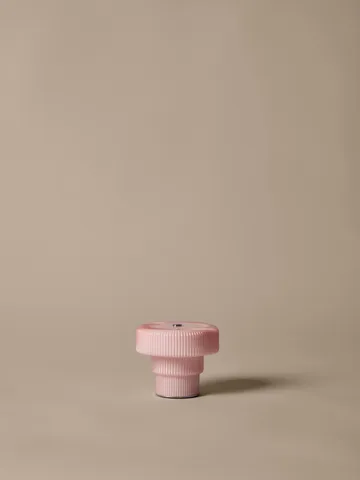 Ripple candeeiro de mesa portátil - Pale rose, 10 cm - Ferm Living