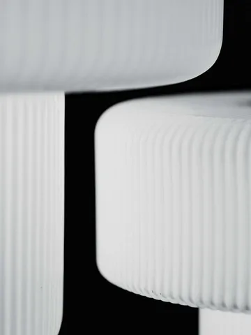 Ripple candeeiro de mesa portátil - White, 16,5 cm - Ferm Living