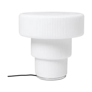 Ripple candeeiro de mesa - White, Ø28x28 cm - Ferm Living