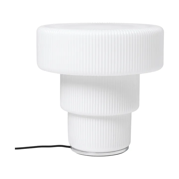 Ripple candeeiro de mesa - White, Ø28x28 cm - Ferm Living