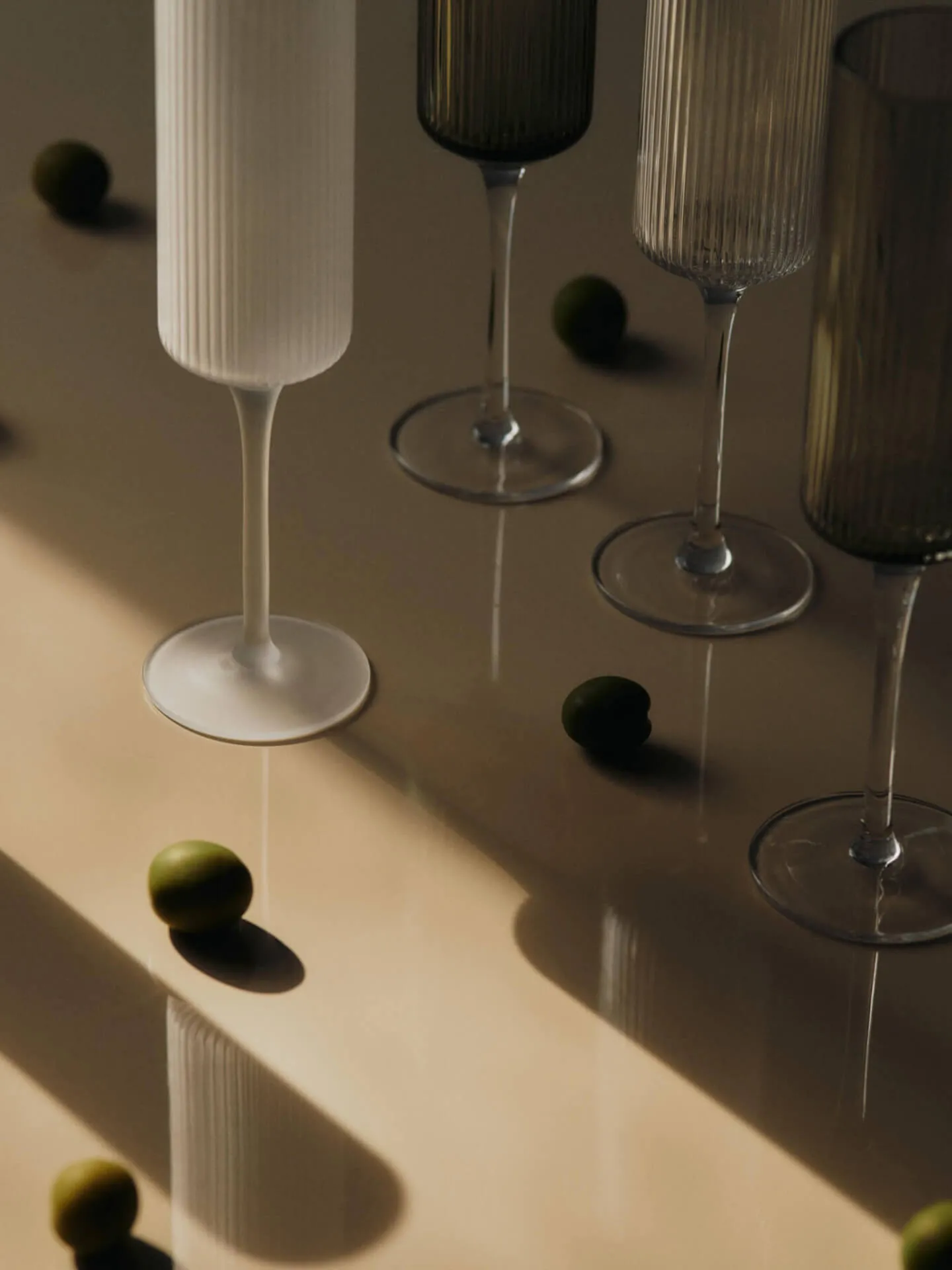 Ripple Champagne flutes copo de champanhe 15 cl 2 unidades, Claro Ferm Living