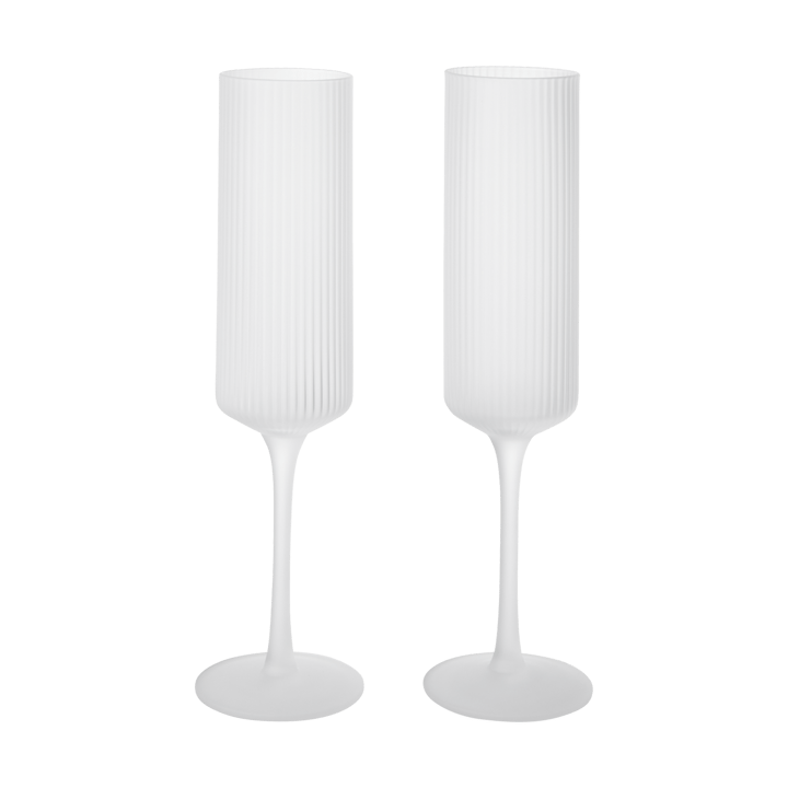 Ripple Champagne flutes copo de champanhe 15 cl 2 unidades - Fosco - Ferm Living