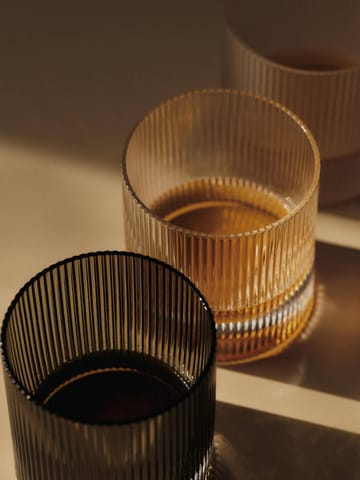 Ripple copo baixo 25 cl 2 unidades - Fosco - Ferm Living