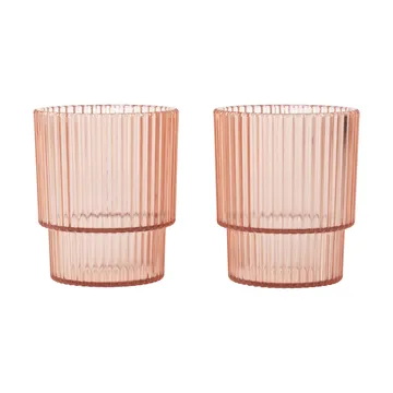 Ripple copo infantil - Blush, pack de 2 - Ferm Living
